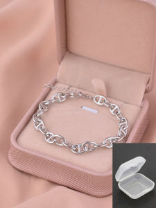 925 Sterling Silver Pig Nose Bracelet Minimalist Luxury Fashion Jewelry Elegant Personality 2023 New Style Womens Accessory