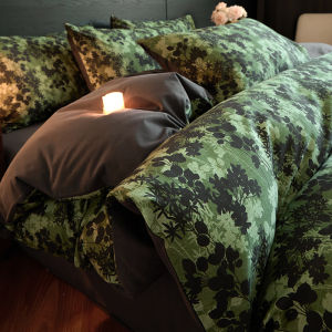 Kiss Dear | Retro Style Warm Cotton 4-Piece Bedding Set