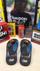 Omidoki Sandal Jepit Distro Metrix Hitam