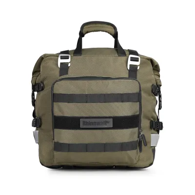 Rhinowalk Motorcycle Multifunctional Side Pannier Bag Waterproof Inner Bag Quick Release Multi-Compartment Storage 2 Colors 20L Large Capacity Cycling Travel Storage Shoulder Bag For Various Motorcycles