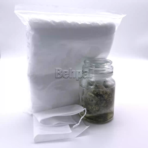 100pcs/pack Tea Filter Bags Food Grade Disposable Non-Woven for Chinese Medicine Foot Bath