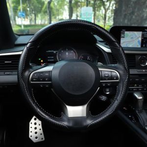 สำหรับ Honda CR-V RM3/RM4 Civic FB/FG Accord CR ปี 2011~2017 ปลอกหุ้มพวงมาลัยรถยนต์ บูสเตอร์กันลื่น  ตกแต่งภายในรถยนต์
