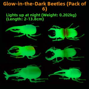 Glow-in-the-Dark Insect Model Educational Toy