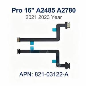 New Laptop Battery Flex Cable For Macbook Pro 16" A2485 A2780 2021 2023 Years
