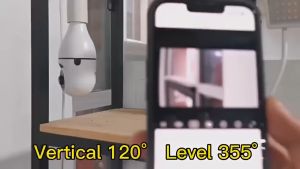 BUY 1 TAKE 1 CCTV Camera Wifi Connect to Cellphone CCTV Bulb Camera with Voice Wireless 1080P V380 Smart Security Camera