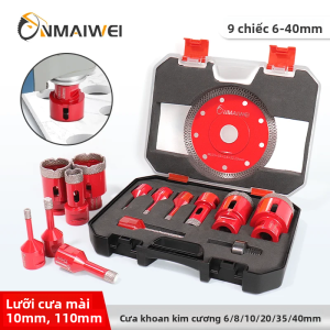 Đầu Khoan Kim Cương Khô Để Cắt Mài Gạch Men Đầu Mở Ren M14 Thích Hợp Cho Đá Granite Đá Marble Và Các Loại Gạch Khác