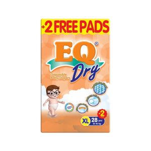 EQ Dry Econo Pack XL 28 - Tape Baby Diapers