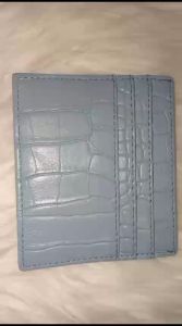 DOMPET CARD HOLDER CROCO MATTE 6 SLOT KARTU + 1 SLOT MONEY/CARD HOLDER SOUVENIR