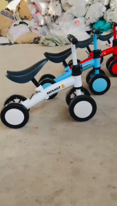 SEPEDA RODA 4 TIGA BALANCE BIKE TRICYCLE PUSH ANAK SEPEDA ANAK BALANCE BIKE TAMPA PEDAL