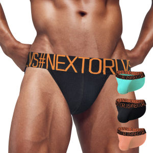 CMENIN (1 Pieces) ORLVS Logo Comfortable Underwear Men Jockstrap Briefs Mens Underpants OR696