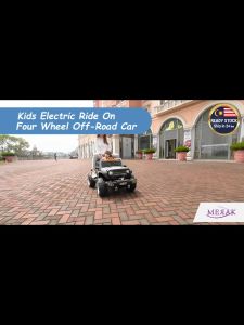 Kid Children Ride On Electric Off Road Car Jeep Vehicle Remote Control Kenderaan Kereta Budak Elektrik Kanak 儿童电动越野车 F33