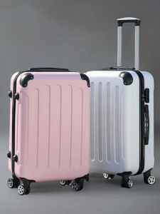 20-Inch Universal Wheel Suitcase Small Carry-On Luggage for Students on Campus Womens Style Hard Shell Zipper Closure