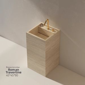 MAKEMINGTUO | Slate Countertop Sink Standalone Wash Basin