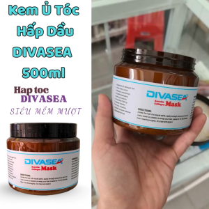Kem Ủ Tóc Hấp Dầu DIVASEA 500ml Siêu mềm mượt óng ả Chính hãng.
