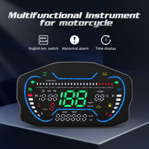 12000 RPM Motorcycle LCD Digital Speedometer Odemeter Tachometer fuel gauge moto dashboard For Ducati For Honda For Kawasaki
