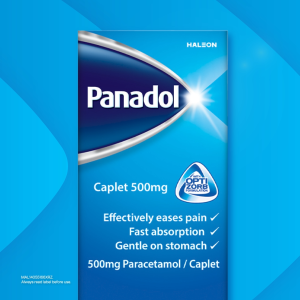 Panadol with Optizorb - Pain relief/Fever/Headache (144s x2)