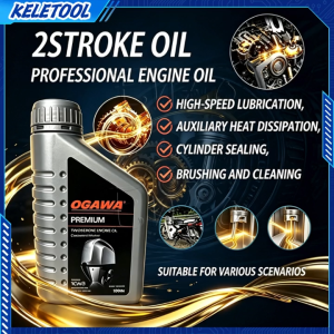 2-Stroke Engine Oil 2T Lubricant Oil Universal for Brush Cutter Hedge Trimmer 2-Stroke Motorcycle