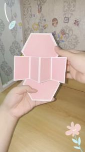 Thiệp pop-up 4 ảnh tặng bạn trai bạn gái bồ crush dán sổ scrapbook - Jasmine Handmade 🌸