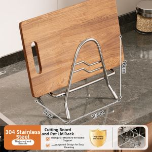evesigar | Multi-functional Kitchen Storage Rack Stainless Steel