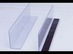 5pcs Plastic Shelf Dividers28cm Cabinet Clapboard with Magnetic for Supermarket Retail Store