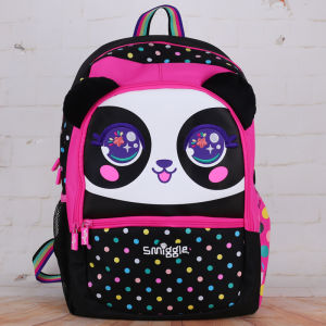 Smiggle Large Zipper Backpack School Supplies for Primary Students Stress Relief Bookbag Australian Style Daily Learning Gear