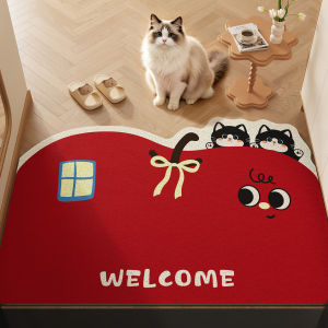 ovzf | Cartoon Suede Non-slip Door Mat