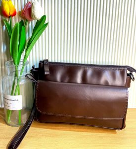 Handbag Kulit full up Tas Tangan Sultan Pria Wanita Super mewah Anti Air Anti Api