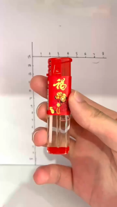 彩色风罩明火打火机 半透明高端款  Colored Flame Guard Lighter – Semi-Transparent Premium Look Wholesale Available