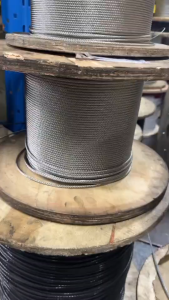 ลวดสลิงสแตนเลส Stainless steel wire rope ส่งด่วน ตัดแบ่งขายเป็นเมตร ขนาด 0.4 0.8 1 1.5 2 2.5 3 4 5 6 8 10 12 16มม.