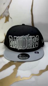 Topi New Era Las Vegas Raiders Splatter Black Grey 9Fifty Snapback Original