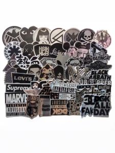 Personalized Frosted Metal Stickers Waterproof DIY Decorations for Laptops Skateboards Motorcycle Mugs Coffee Cups And Helmets
