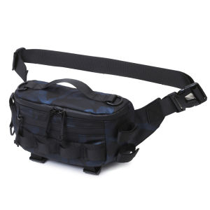 กระเป๋าสะพายข้างกันน้ำสำหรับตกปลา กระเป๋าใส่เครื่องมือตกปลาน้ำจืดแบบสะพายข้าง กระเป๋าสะพายไหล่เดียวสำหรับการเดินทางและออกกำลังกาย