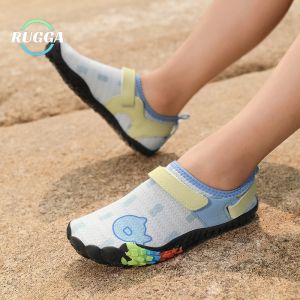 RUGGA 2026 original NEW kids Aqua water beach swim surf shoes for boys girls Rubber Anti slip quick dry barefoot outdoor shoes wading shoe seaside Aquashoes for Toddlers boy girl