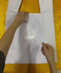 ย่ามแม่ชี แบบเรียบ แบบปัก