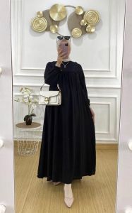 Gamis Terbaru Wanita 2024 Busui Friendly / Mazaya Dress Bahan Linen Premium Variasi Kancing / Dress Wanita Kekinian Allsize Murah Terbaru / Dress Wanita Murah Adem Tebal Tidak Nerawang / Gamis Busui Friendly / Gamis Adem Murah Busui