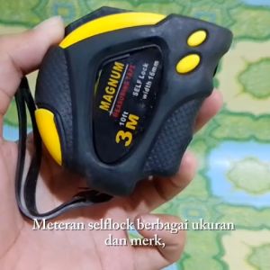 Meteran Seflock Berbagai Merk Dan Ukuran