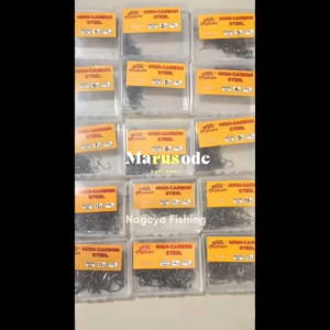 Mata kail pancing carbon Vezel Kazuri Kazurri 1054 (marusode ring) Box/ Kotakan No 1-15