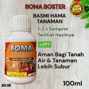 PUPUK BOMA BOSTER ORIGINAL RAJANYA PENGUSIR HAMA PALING EFEKTIF DAN MENGANDUNG ZPT isi 100ml