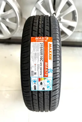 215/65R16 8PR MAXXIS MA579 ยางใหม่ปี 26🇹🇭ราคาโปร1เส้น✅ แถมจุ๊บลมยางแท้😍 มีรับประกันนาน5ปี✅❤️