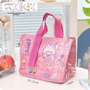 Cute Insulation Lunch Bag Cartoon Rabbit Design
