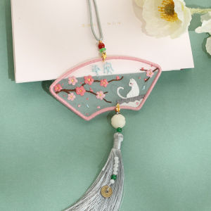 GUANGMANZHI | DIY Embroidery Kit for Safekeeping Charm Pendant