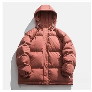 jaket puffer hoodie puring bulu halus