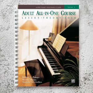 Sách giáo trình học Piano Adult All In One Course cho người mới bắt đầu