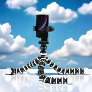 Chân Đế Ba Chân Linh Hoạt Octopus Gorillapod Cho Máy Ảnh Điện Thoại DSLR - Chân Đế Mini Để Bàn Có Kẹp Để Chụp Ảnh Và Quay Video Di Động