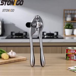 Stainless Steel Manual Can Opener Multi-Function Kitchen Gadget Beer Grip Zinc Alloy Easy to Use Kitchen Tool