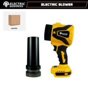 EDOG Brushless Electric Turbo Blower Long Tube Blower Jet Fan Handheld Leaf Blowing Snow Tool for Dewalt 20v Battery Pin