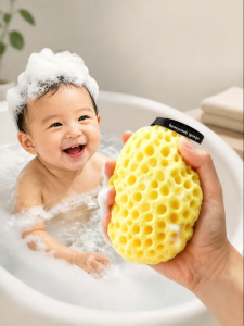 IMLUCKY | Ultra-Soft Foaming Bath Flower Ball Sponge