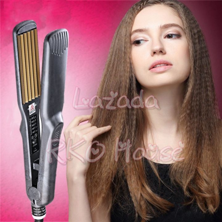 Korea Ic corn Salon Korean Professional Corn Plate Hair Crimper