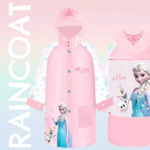 Believe Spiderman Kids Raincoat – Double Layer Waterproof Kapote with Hood Reflective Strip & Large Pocket | Durable Rainwear for Boys