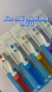 Bàn Chải Chỉnh Nha Gấp Gọn Lông Chải Chữ V Dành Cho Răng Niềng - Tiện Lợi Vệ Sinh Chuẩn Nha Khoa